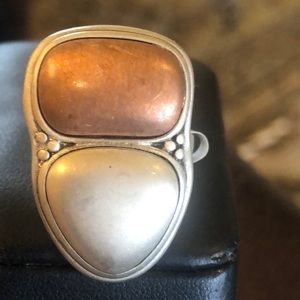 Silpada Two Toned Ring